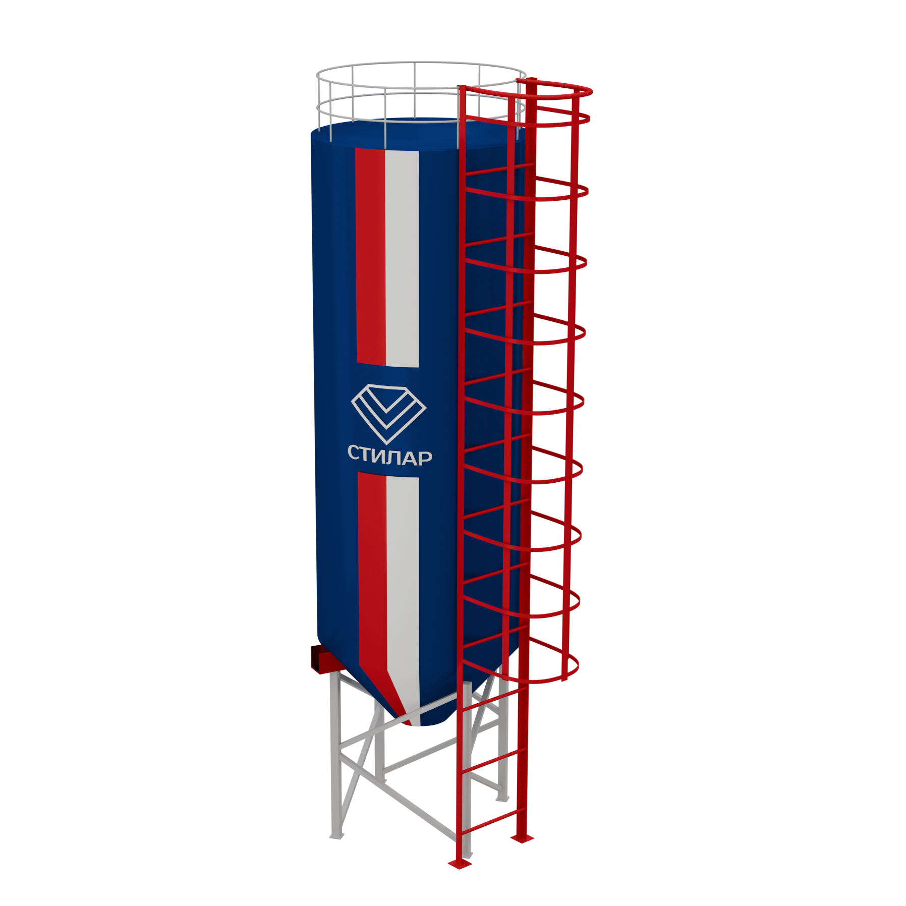 Цельносварный силос  200 м³ от производителя